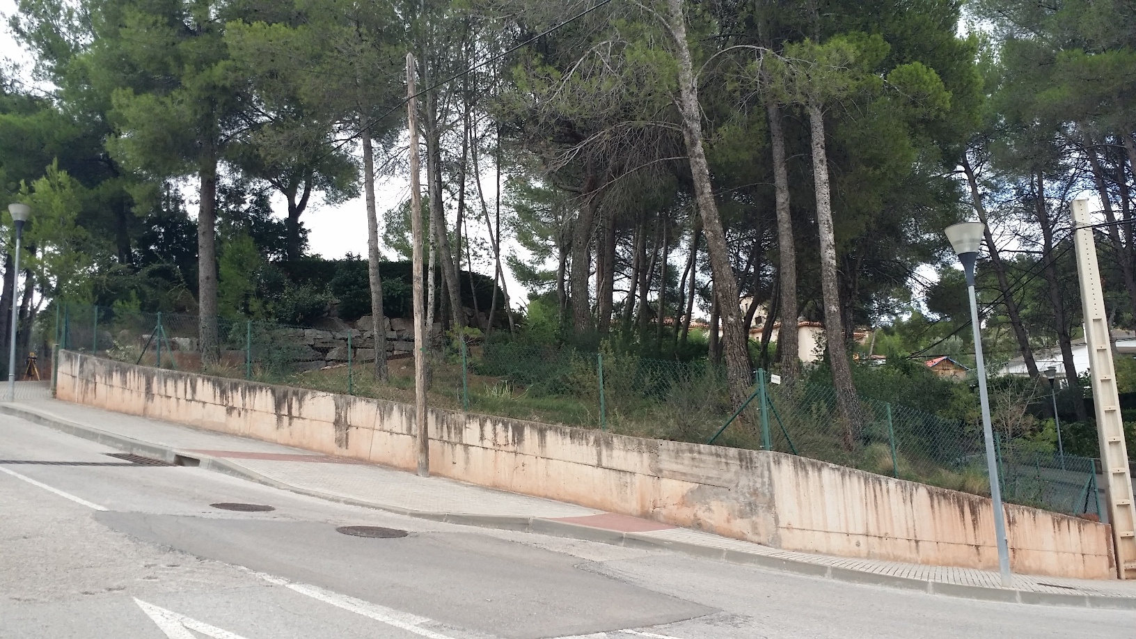 Levantamiento topogr&aacute;fico de una finca en Riells del Fai